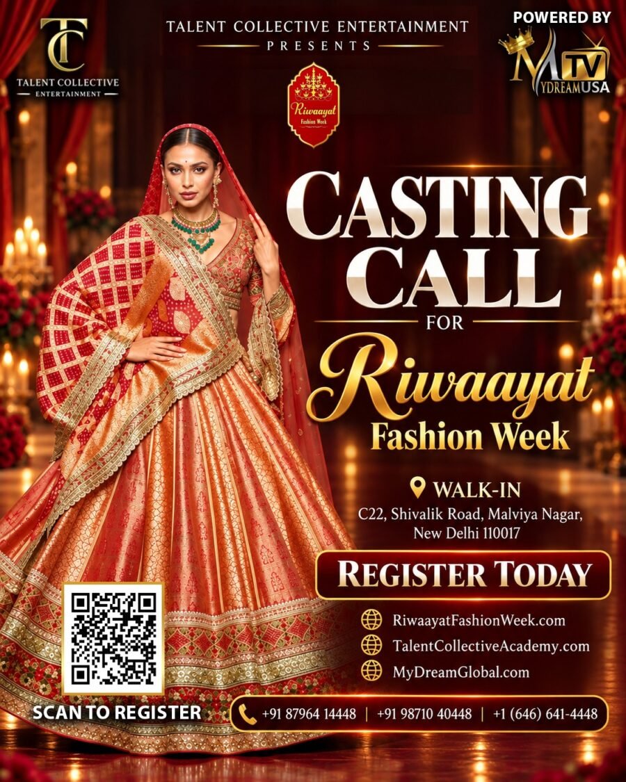 Riwaayat Fashion Week Auditions — Models, Talent, Performers and Designers